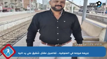 جريمة مروعة في المنوفية.. تفاصيل مقتل شقيق على يد أخيه